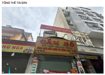 Thanh lý nhà đất tại Số 184 phố Yên Hòa, tổ 10, phường Yên Hòa, quận Cầu Giấy, TP. Hà Nội - Mã tài sản: 19210117.1.1.1