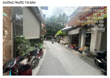 Thanh lý nhà đất tại Số 184 phố Yên Hòa, tổ 10, phường Yên Hòa, quận Cầu Giấy, TP. Hà Nội - Mã tài sản: 19210117.1.1.1 - 2