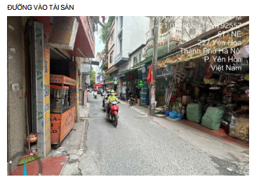 Thanh lý nhà đất tại Số 184 phố Yên Hòa, tổ 10, phường Yên Hòa, quận Cầu Giấy, TP. Hà Nội - Mã tài sản: 19210117.1.1.1 - 4